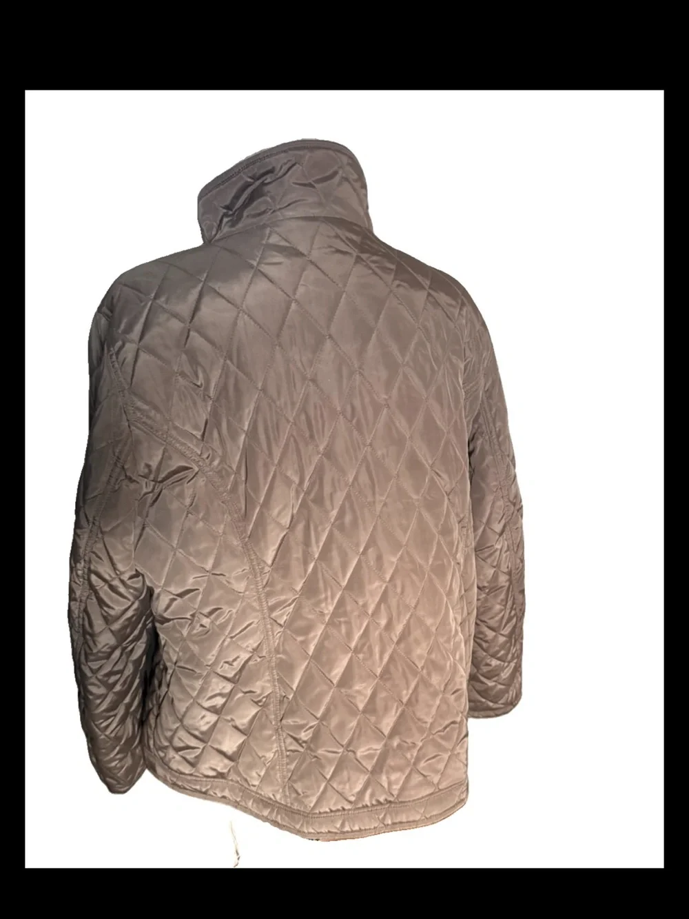 MICHAEL MICHAEL KORS WOMENS QUILTED TAN/GOLD JACKET SIZE  XL